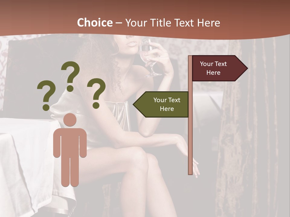 Femininity Elegance Cafe PowerPoint Template