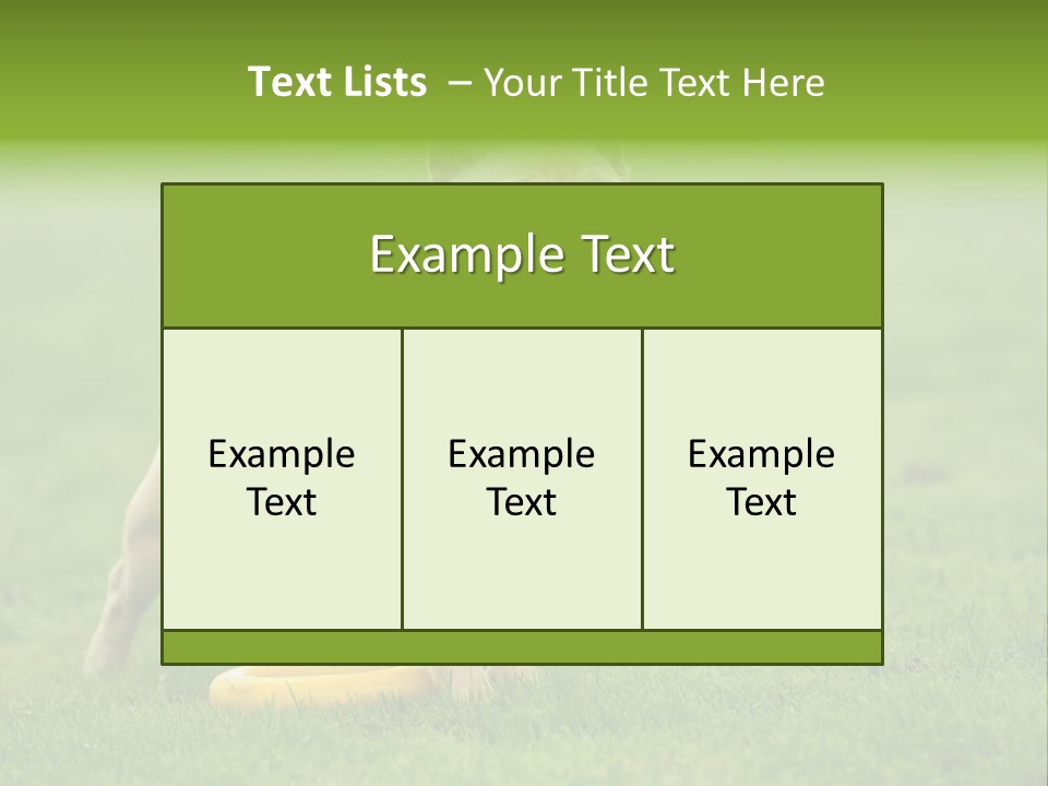 Employing Shows Small PowerPoint Template