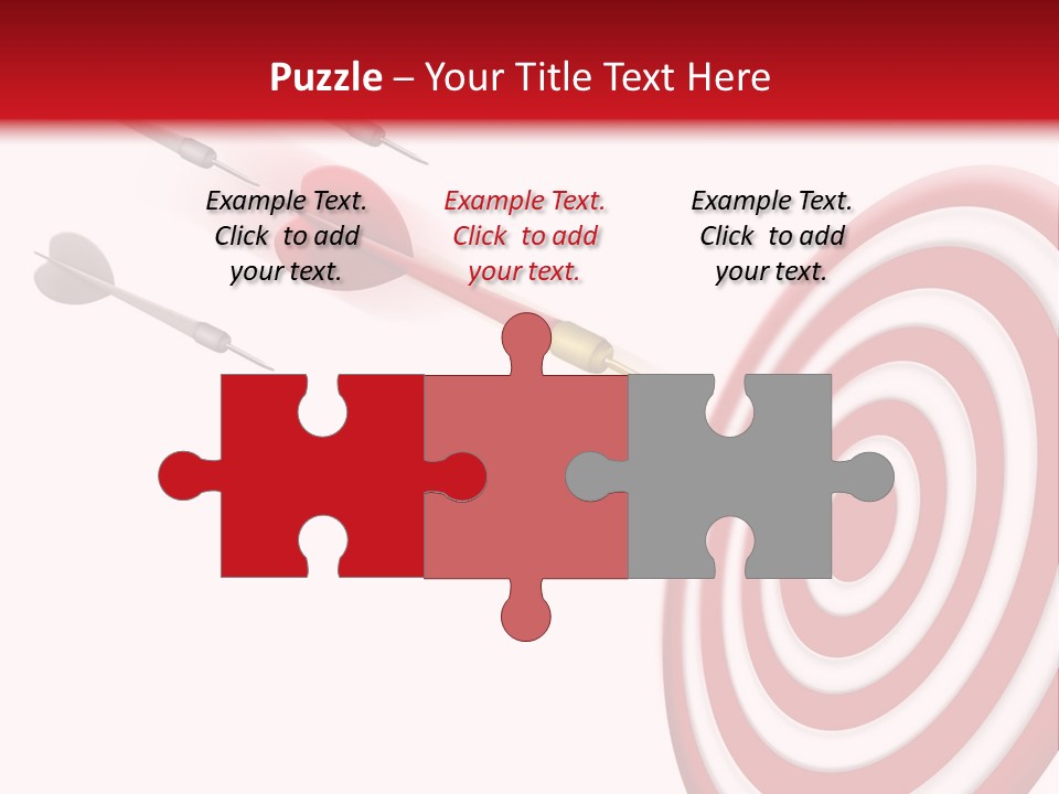 Character Couple White PowerPoint Template