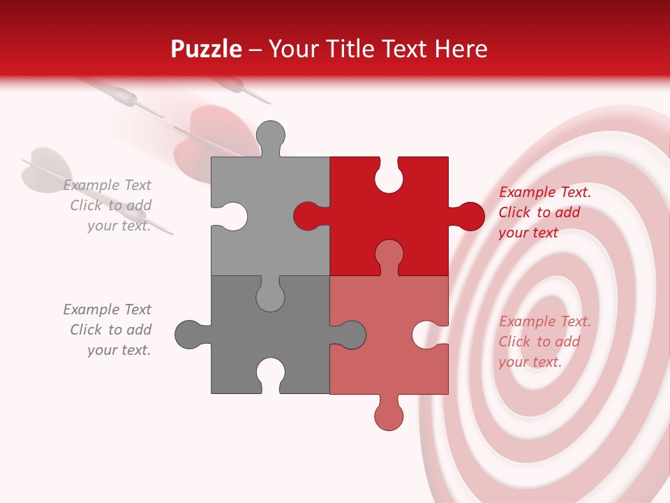 Character Couple White PowerPoint Template