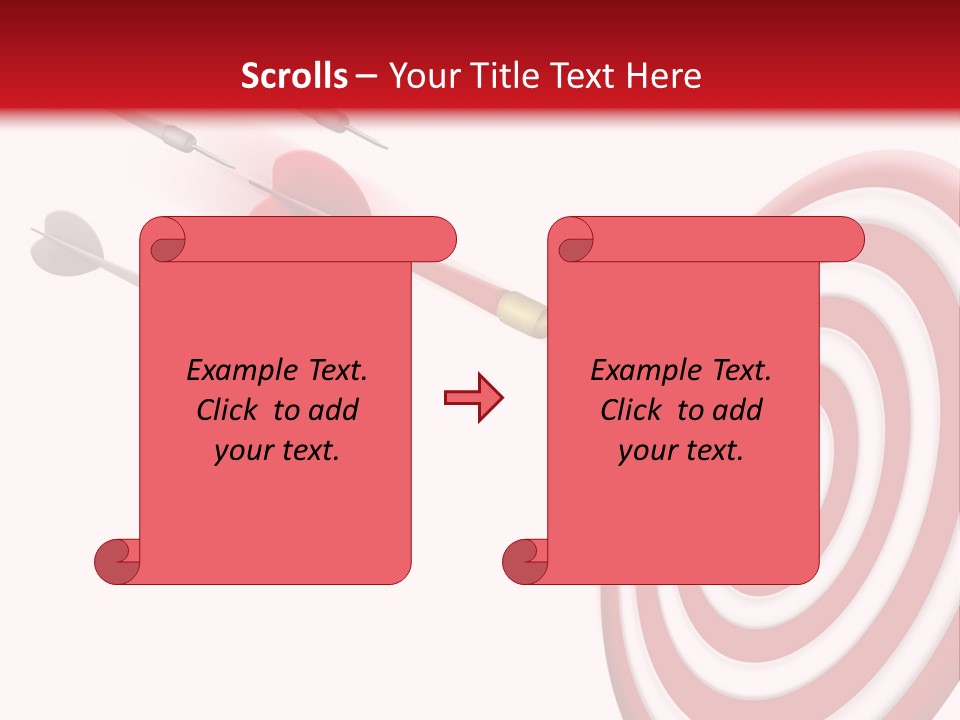 Character Couple White PowerPoint Template