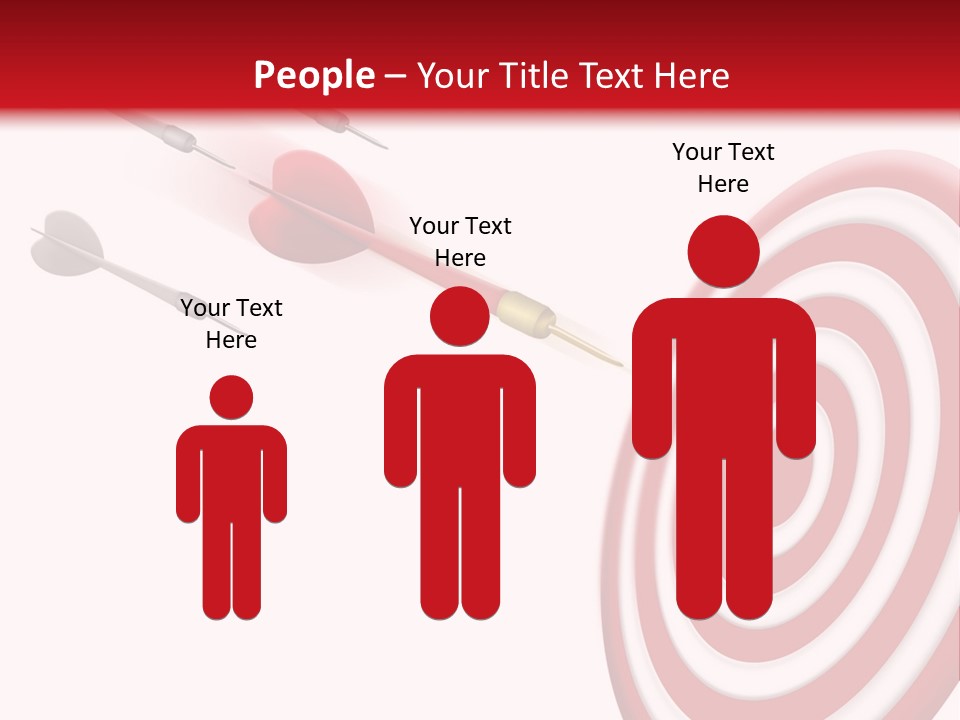 Character Couple White PowerPoint Template