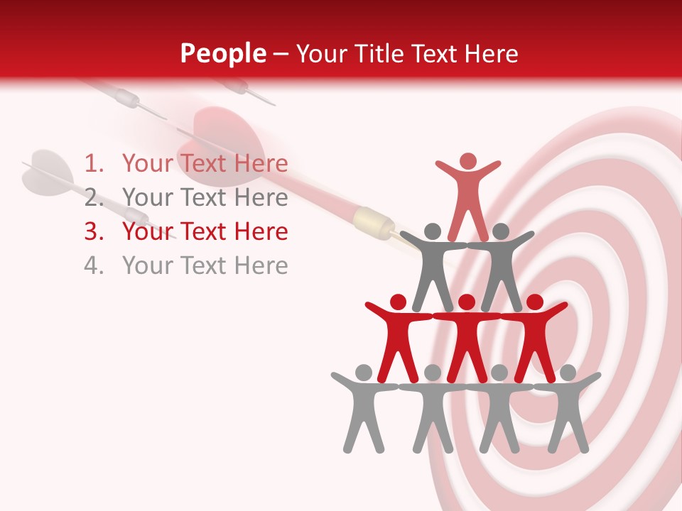 Character Couple White PowerPoint Template