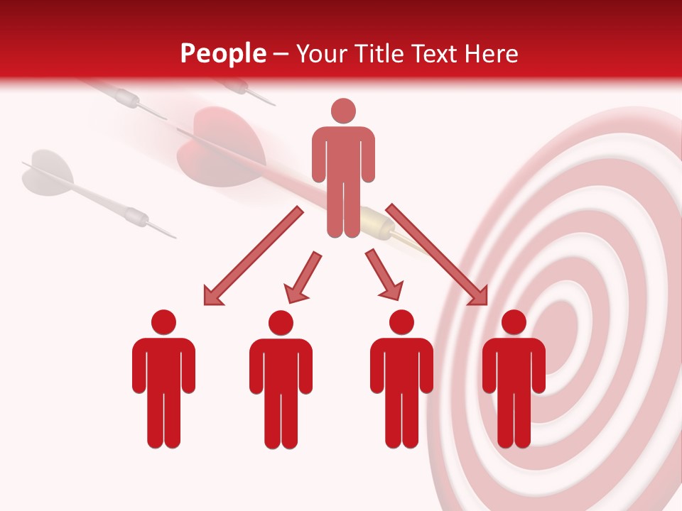 Character Couple White PowerPoint Template