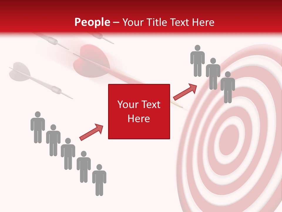 Character Couple White PowerPoint Template