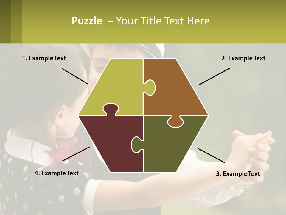 Happy Boy Park PowerPoint Template