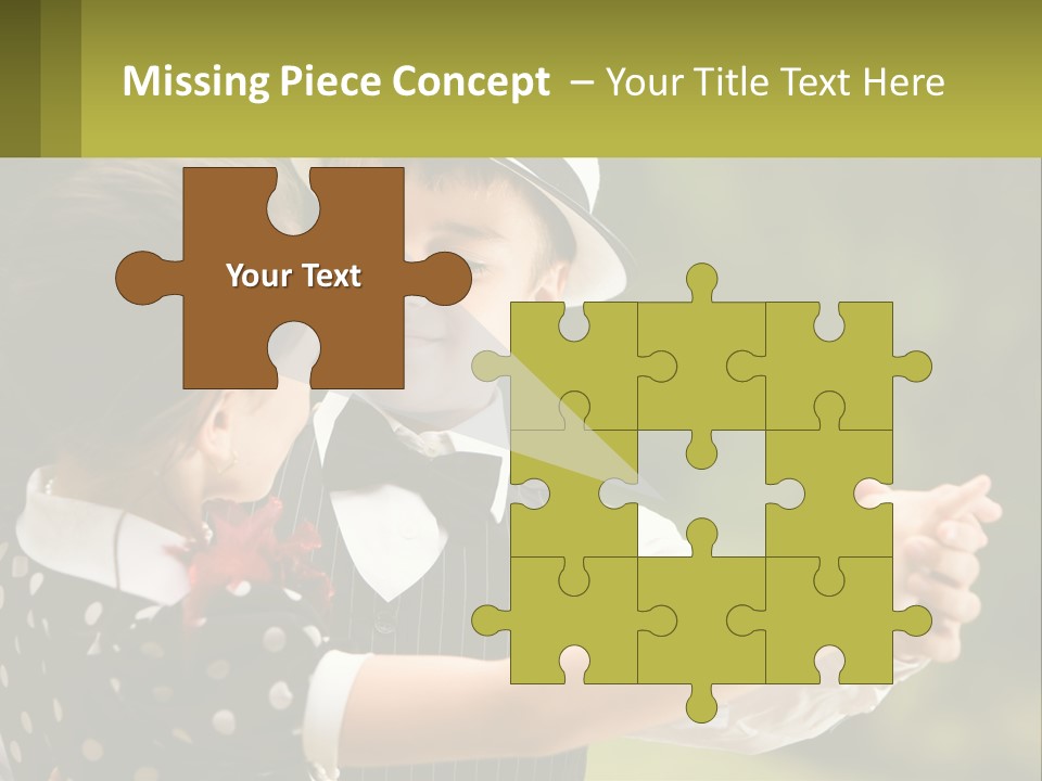 Happy Boy Park PowerPoint Template