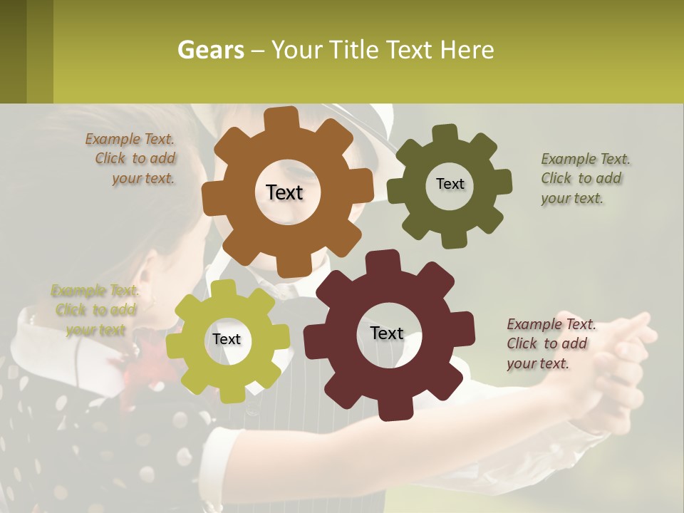 Happy Boy Park PowerPoint Template