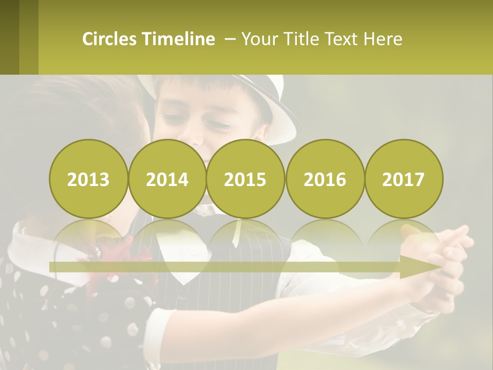 Happy Boy Park PowerPoint Template