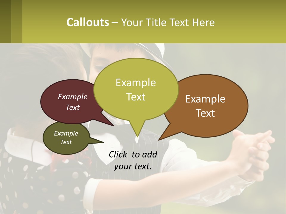 Happy Boy Park PowerPoint Template