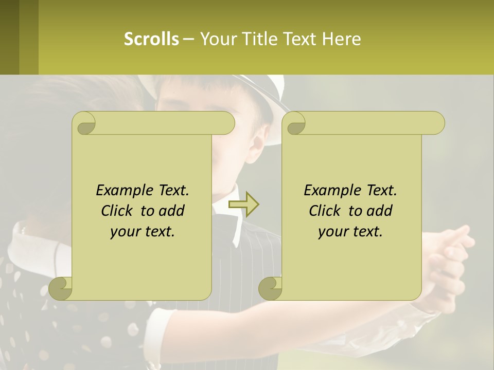Happy Boy Park PowerPoint Template