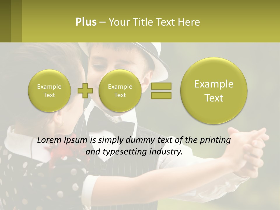 Happy Boy Park PowerPoint Template