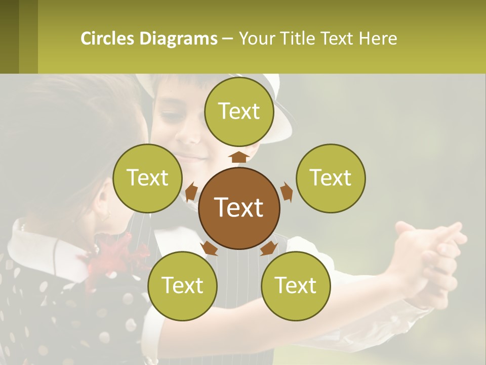 Happy Boy Park PowerPoint Template