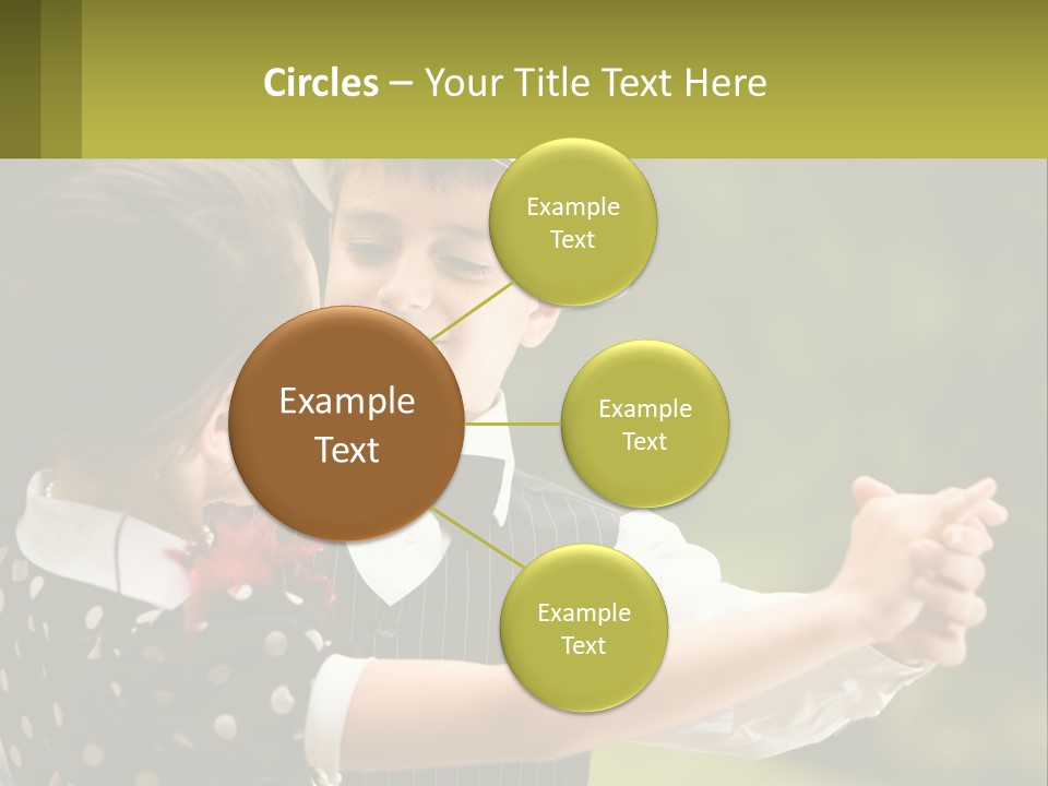 Happy Boy Park PowerPoint Template