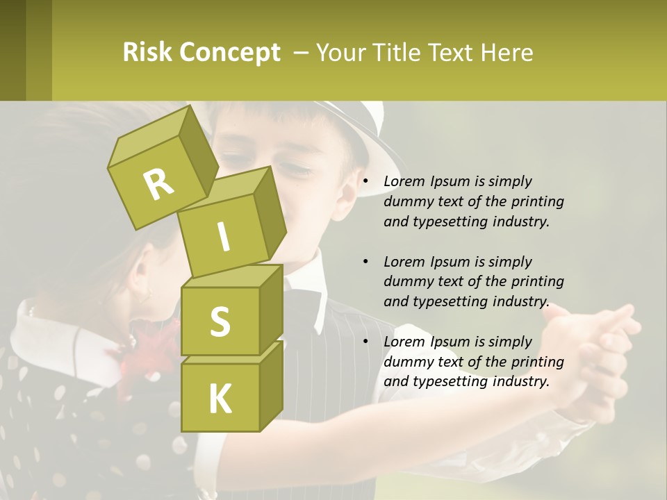 Happy Boy Park PowerPoint Template