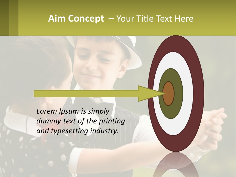 Happy Boy Park PowerPoint Template