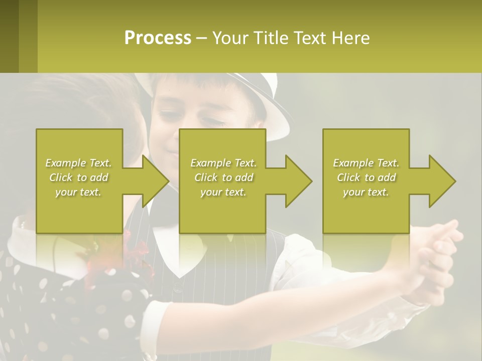 Happy Boy Park PowerPoint Template