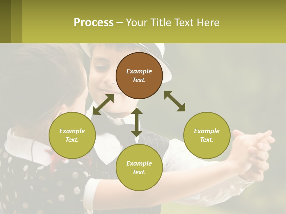 Happy Boy Park PowerPoint Template