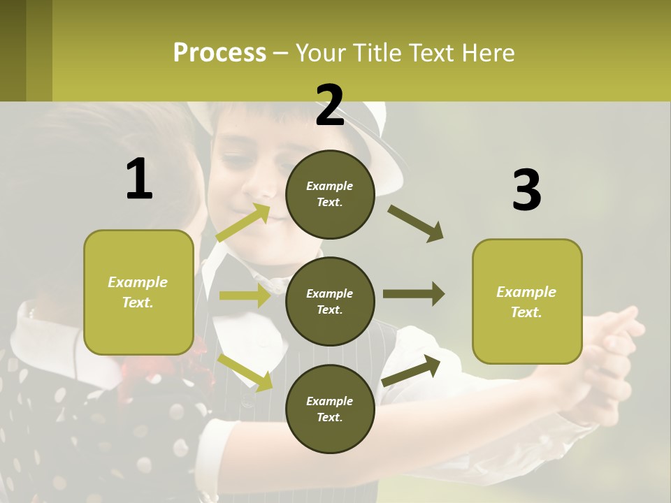 Happy Boy Park PowerPoint Template