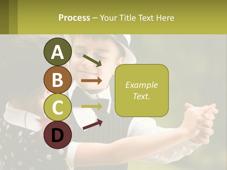 Happy Boy Park PowerPoint Template