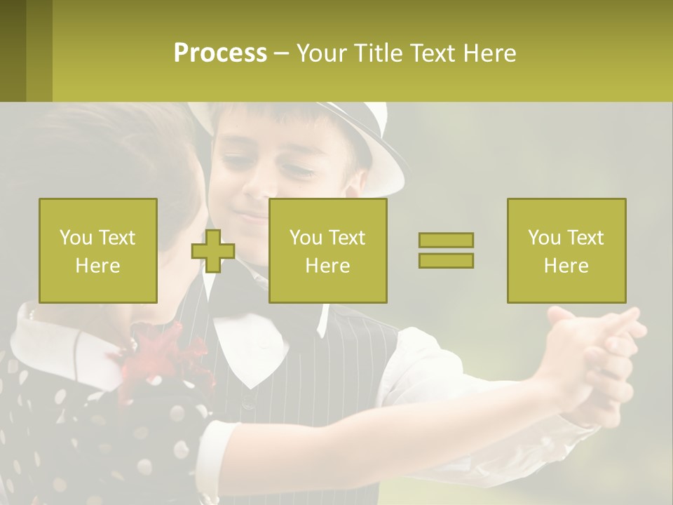 Happy Boy Park PowerPoint Template