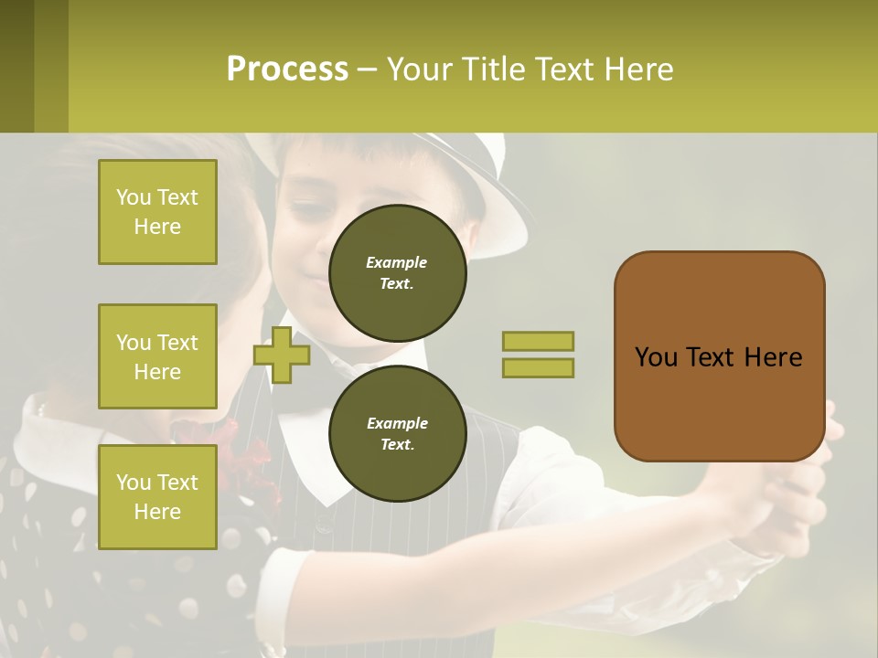 Happy Boy Park PowerPoint Template