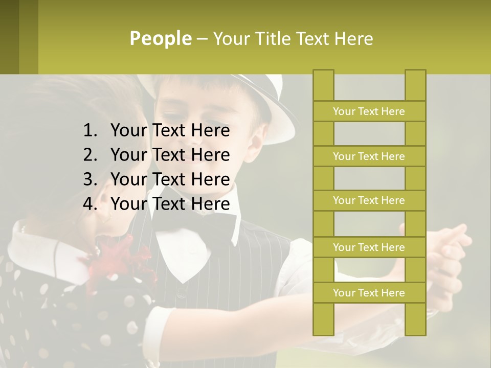 Happy Boy Park PowerPoint Template