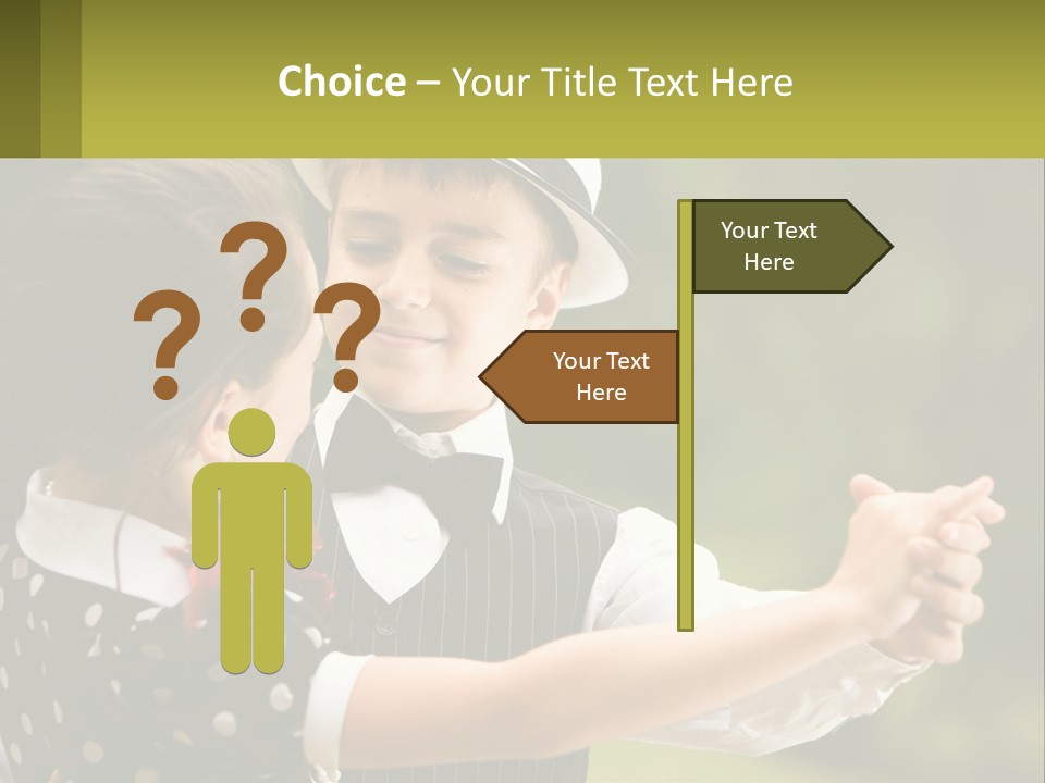 Happy Boy Park PowerPoint Template