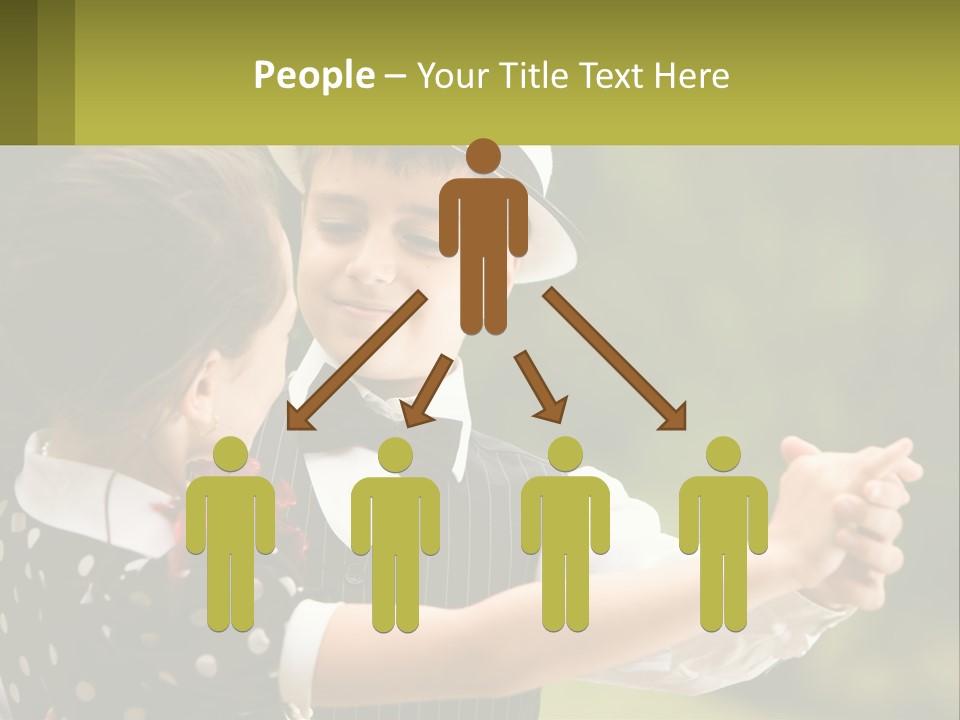 Happy Boy Park PowerPoint Template