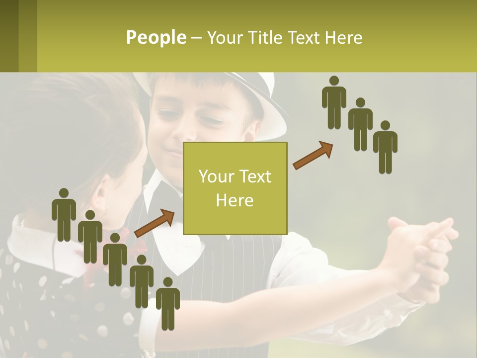 Happy Boy Park PowerPoint Template