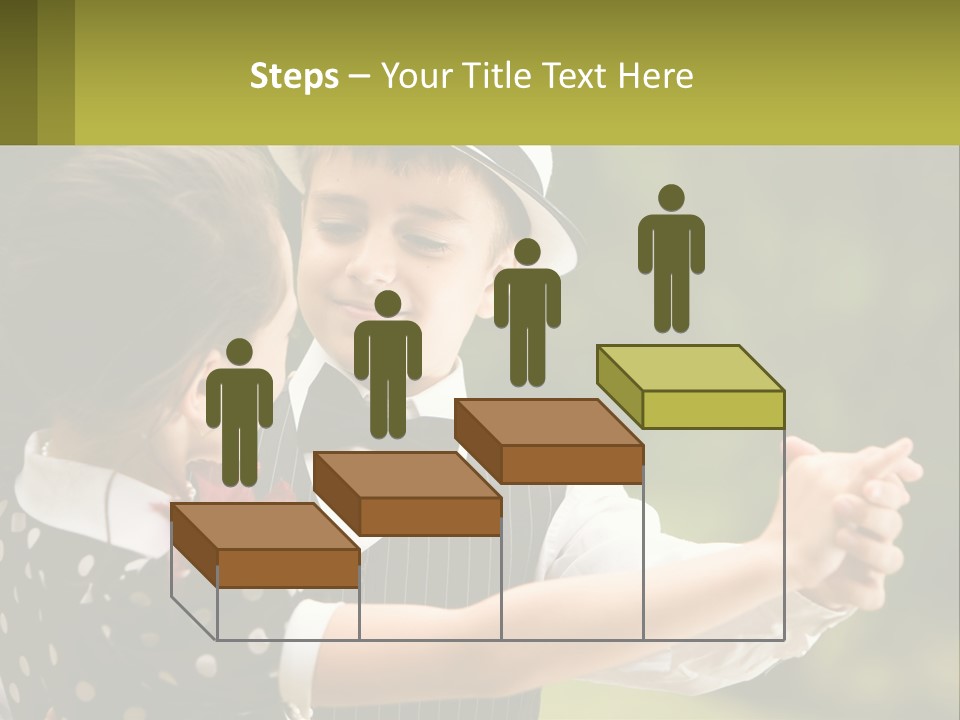 Happy Boy Park PowerPoint Template