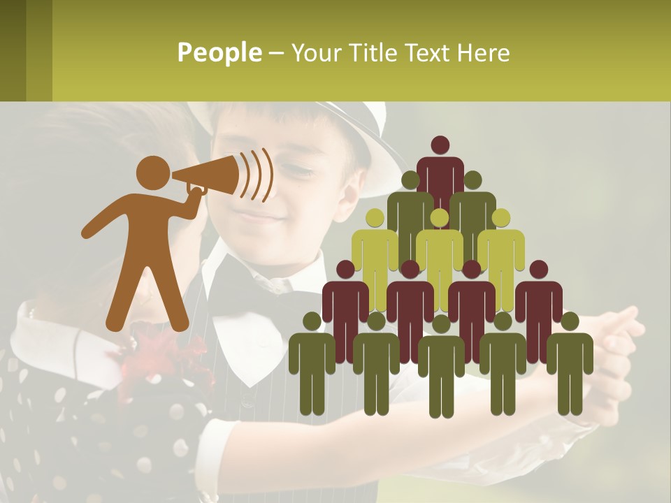 Happy Boy Park PowerPoint Template