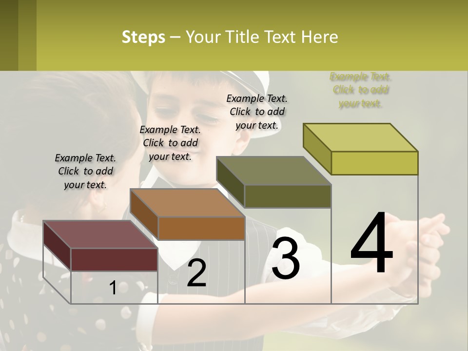 Happy Boy Park PowerPoint Template