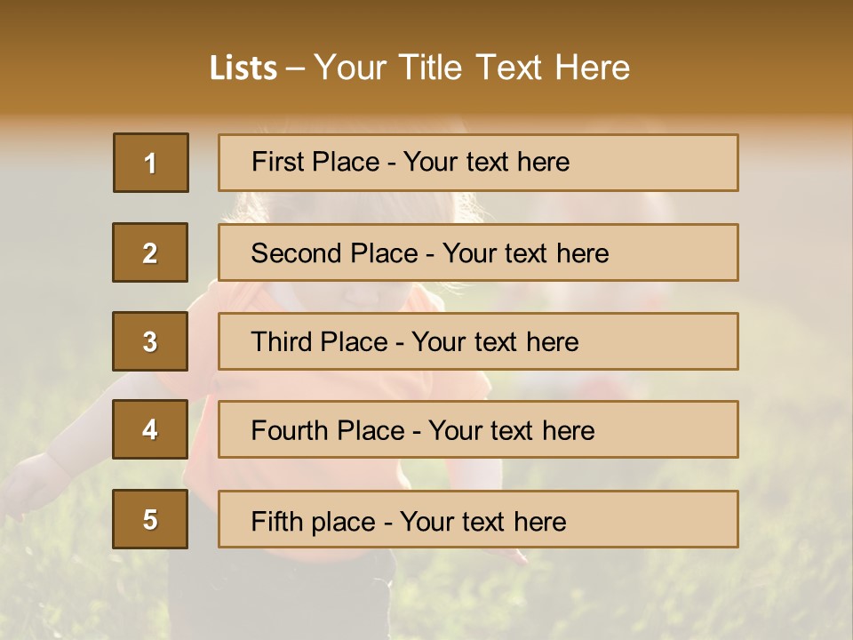 Fun Step Young PowerPoint Template