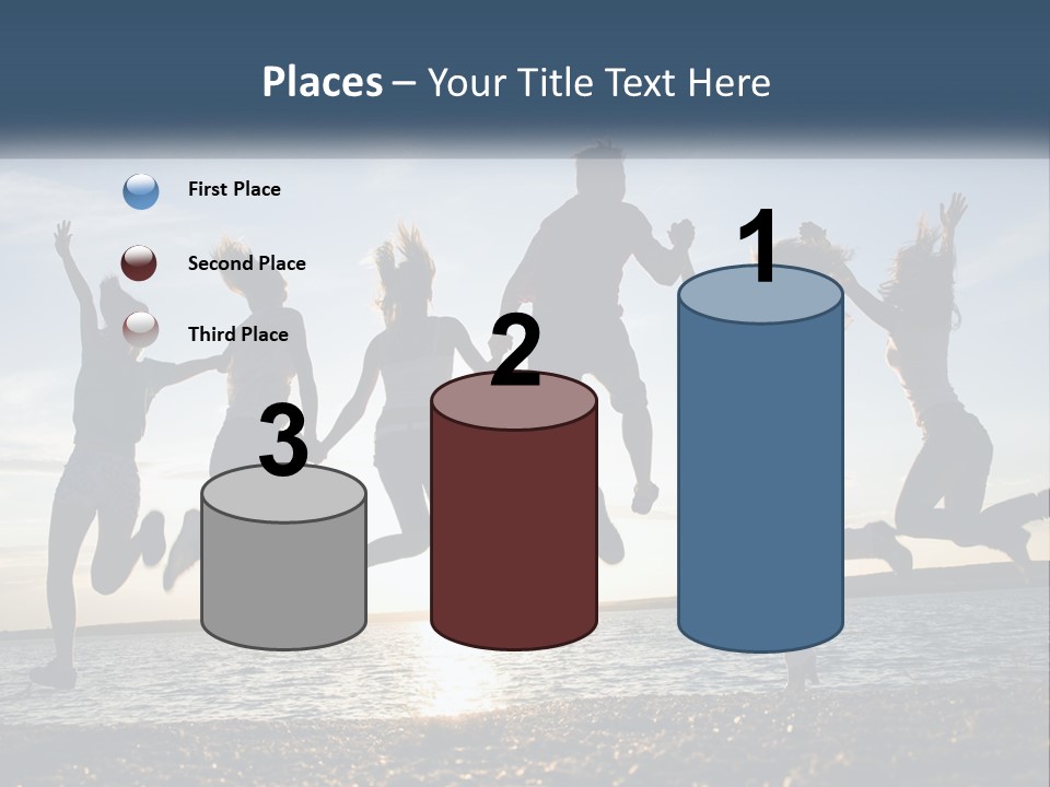 Beach Holiday Vacation PowerPoint Template