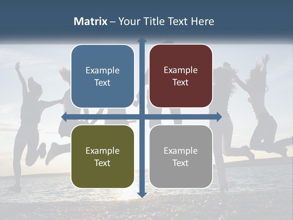 Beach Holiday Vacation PowerPoint Template