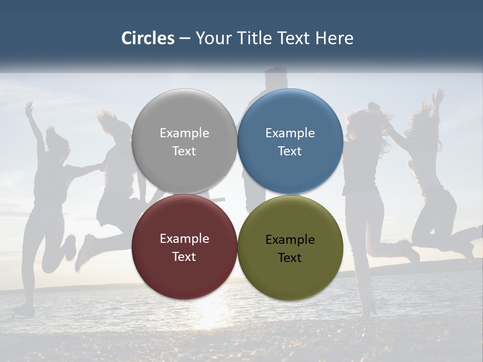 Beach Holiday Vacation PowerPoint Template