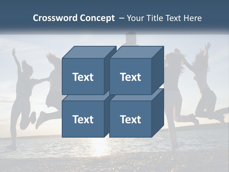 Beach Holiday Vacation PowerPoint Template