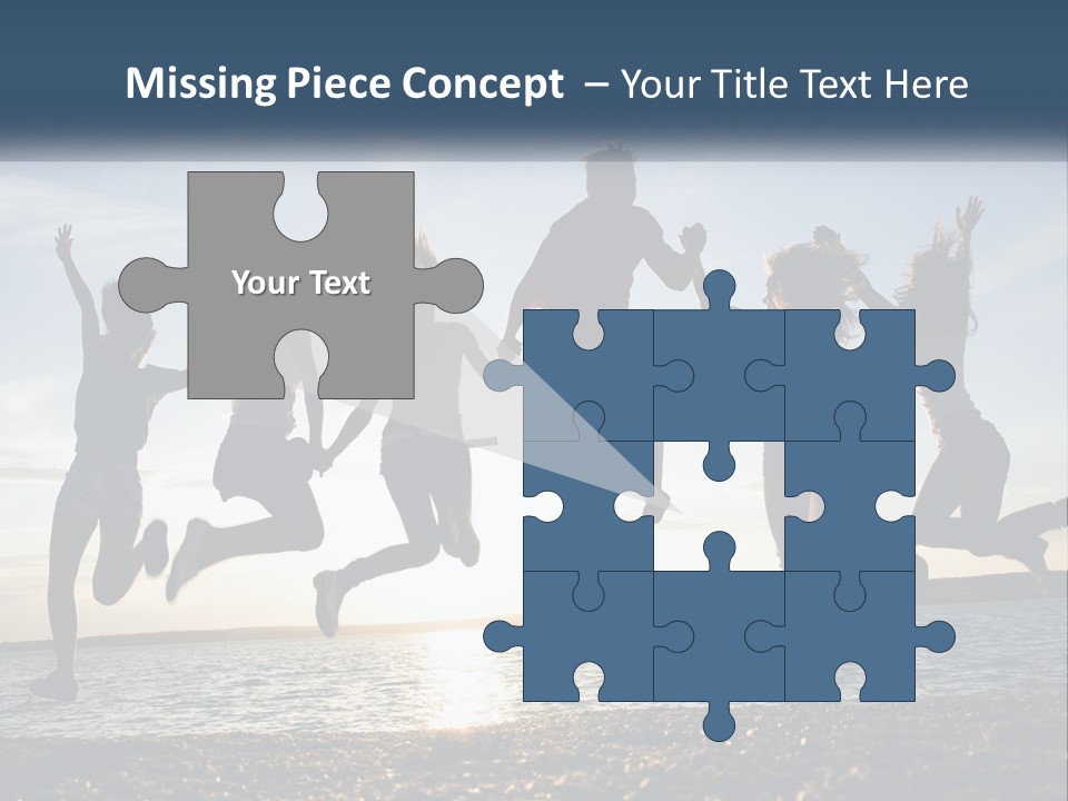 Beach Holiday Vacation PowerPoint Template