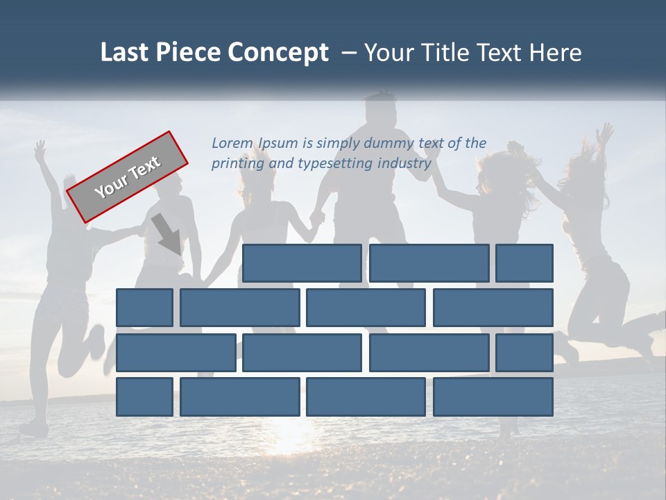 Beach Holiday Vacation PowerPoint Template