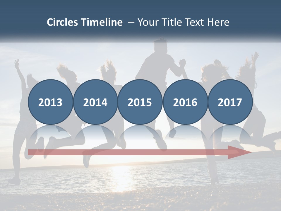 Beach Holiday Vacation PowerPoint Template