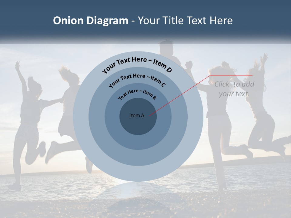 Beach Holiday Vacation PowerPoint Template