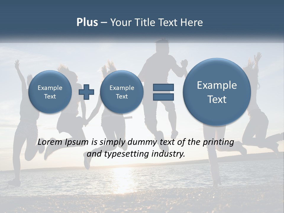 Beach Holiday Vacation PowerPoint Template