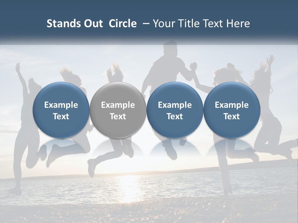 Beach Holiday Vacation PowerPoint Template