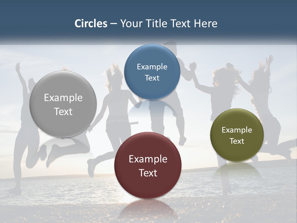 Beach Holiday Vacation PowerPoint Template