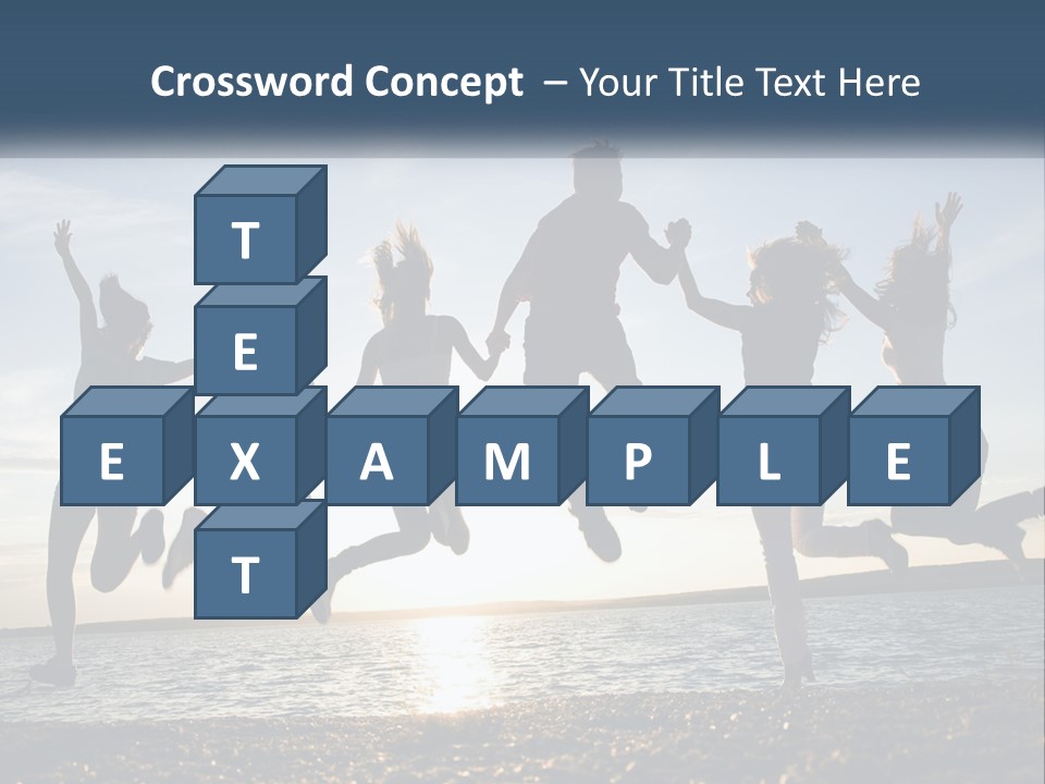 Beach Holiday Vacation PowerPoint Template