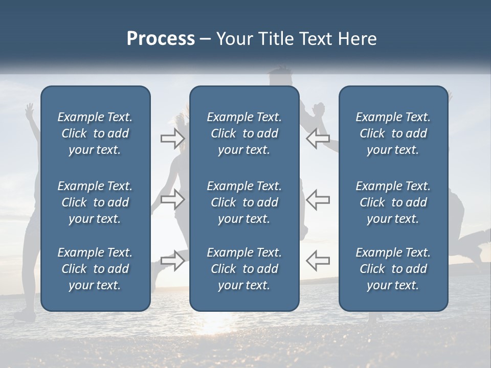 Beach Holiday Vacation PowerPoint Template