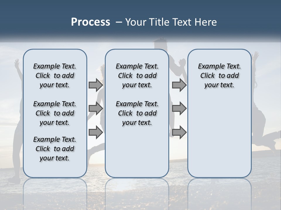 Beach Holiday Vacation PowerPoint Template