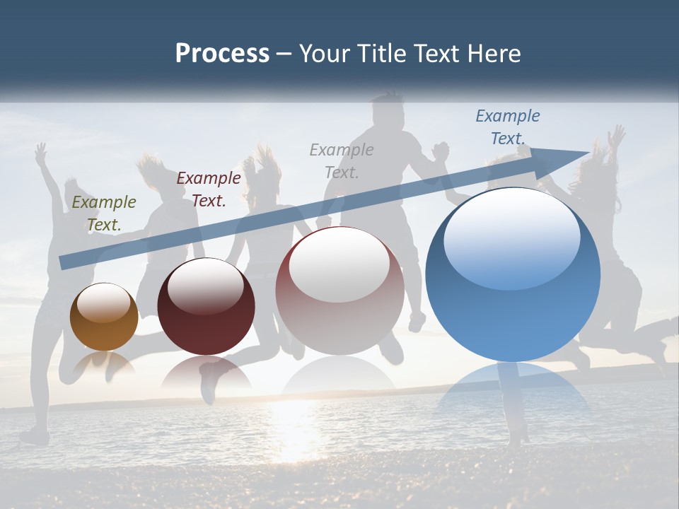 Beach Holiday Vacation PowerPoint Template