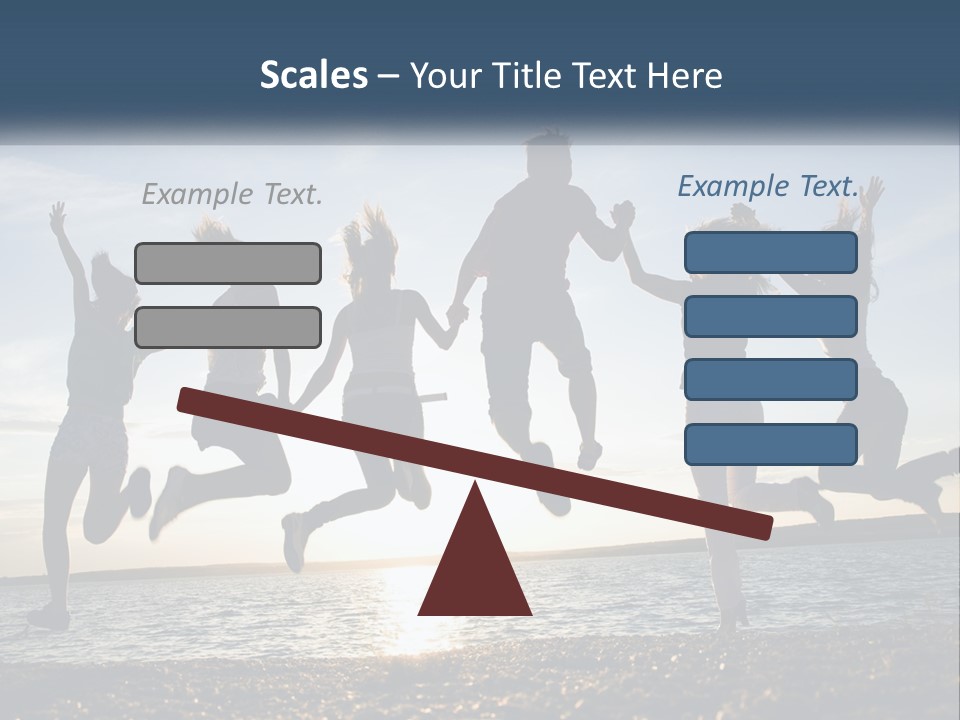 Beach Holiday Vacation PowerPoint Template